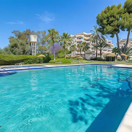 公寓 Aguamarina Golf Pool Near Marbella 埃斯特波纳
